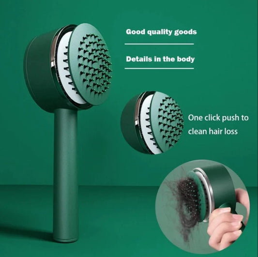 Airbag Massage Comb, Self Cleaning Hair Brush